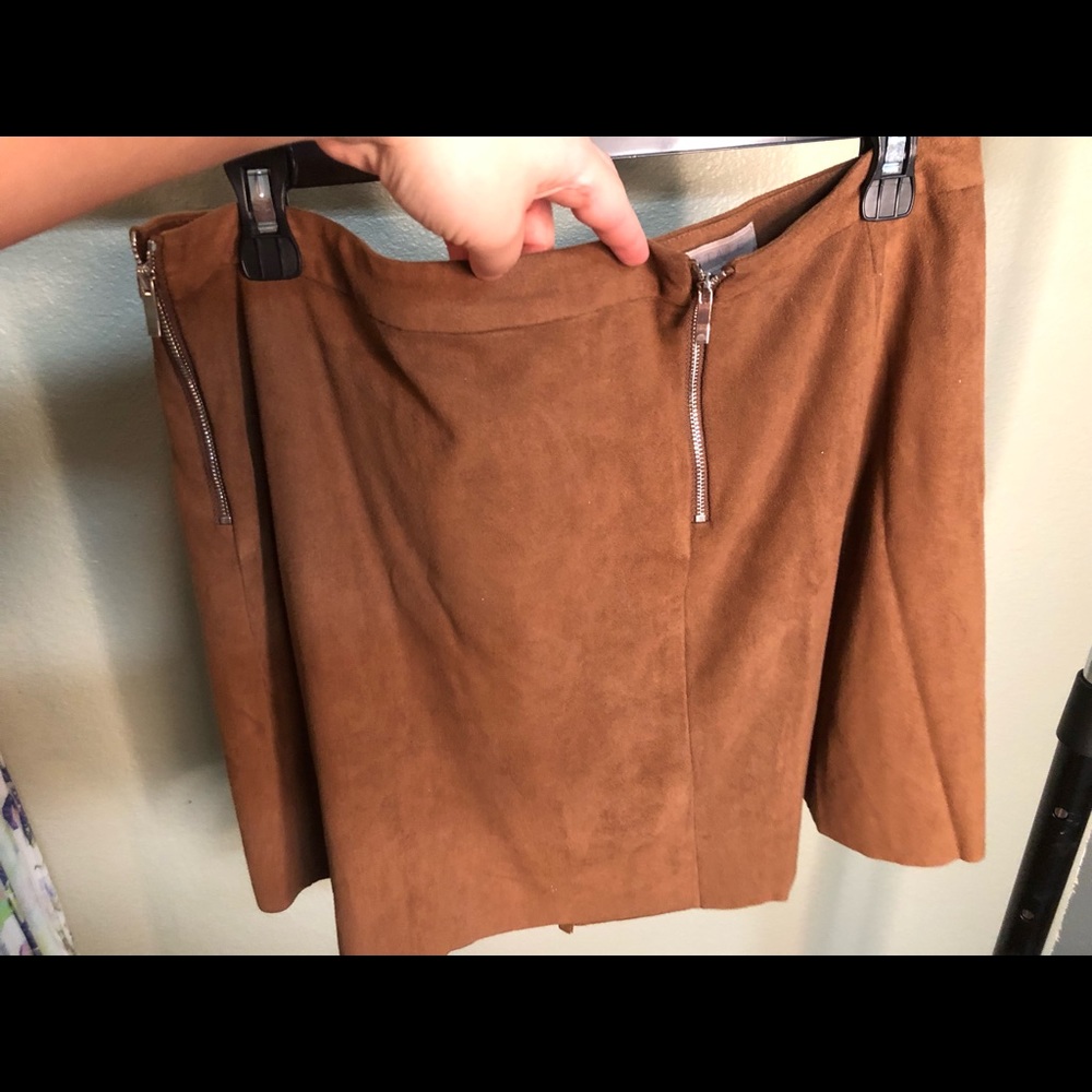 1.STATE Suede Skirt Size 12